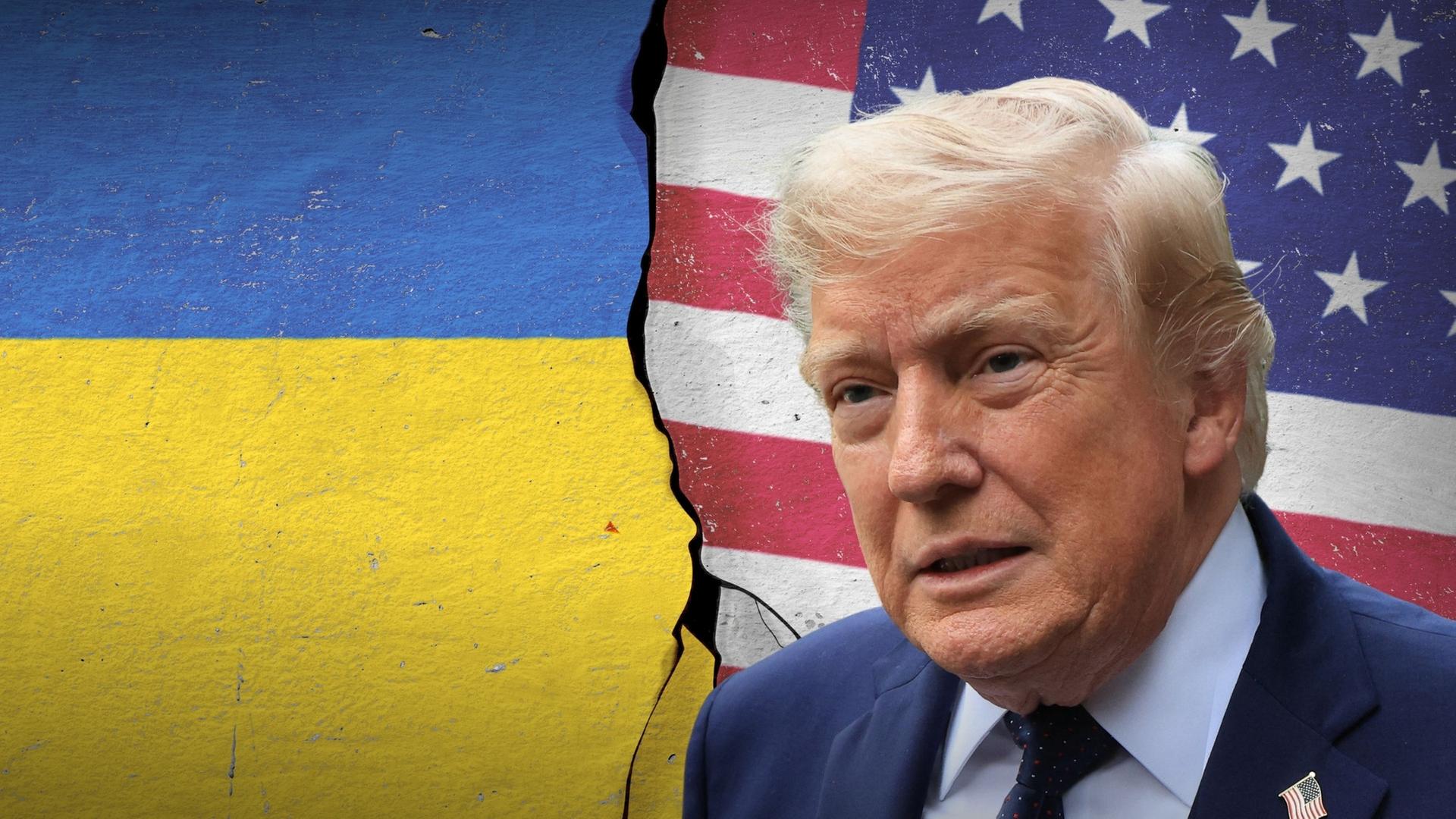 Schwindender Rückhalt - Lässt Trump die Ukraine fallen?