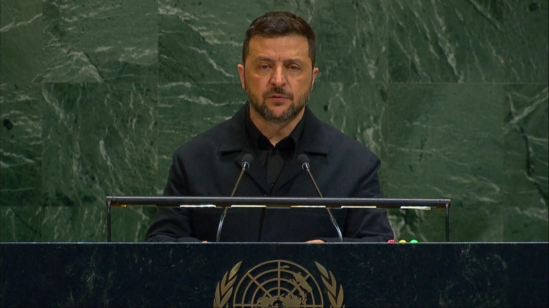 Selenskyjs Rede bei der 80. UN-Generalversammlung