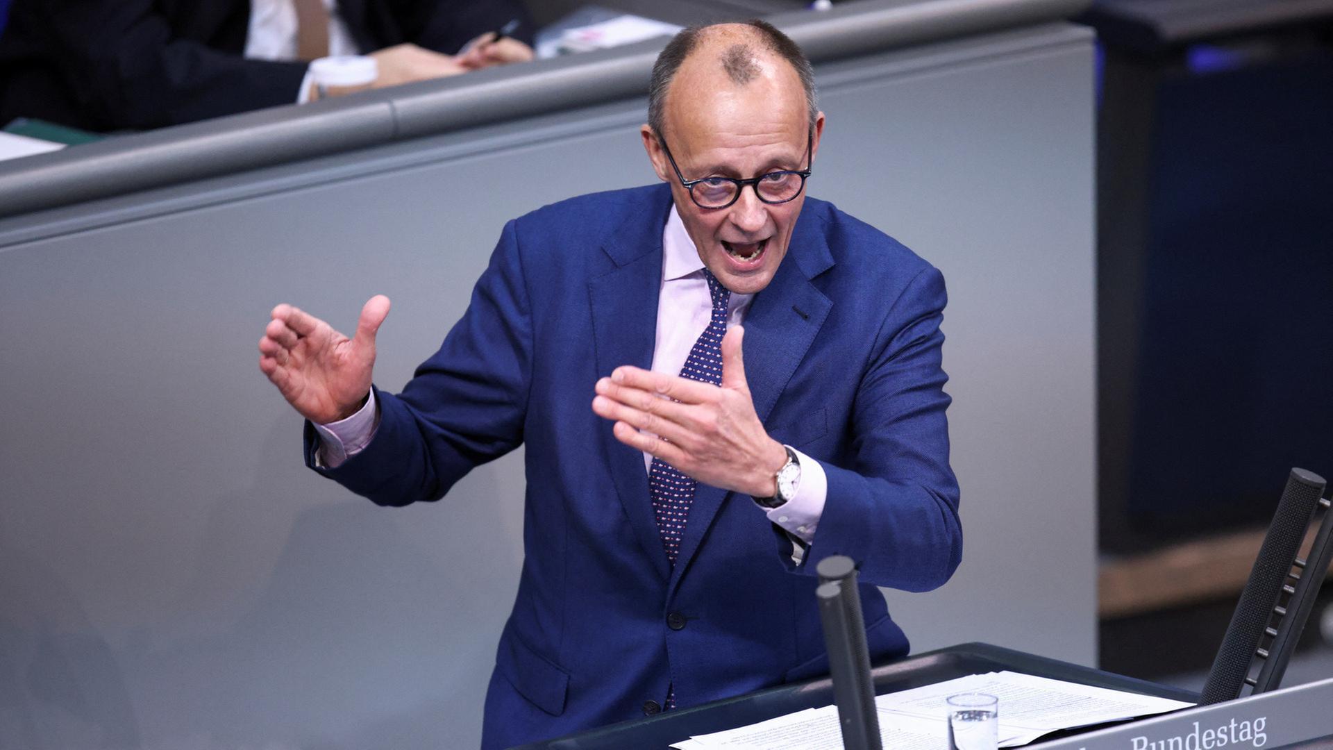 "Sie können es nicht, Herr Bundeskanzler"