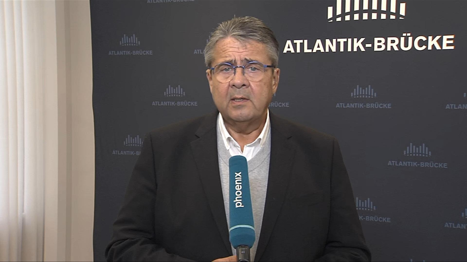 Sigmar Gabriel (Atlantik-Brücke) zur US-Wahl