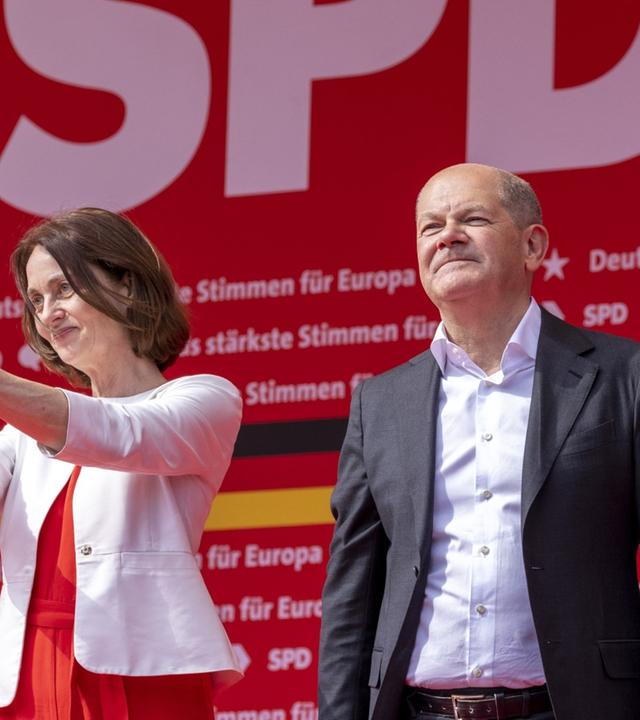 SPD-Abschlusskundgebung zur Europawahl