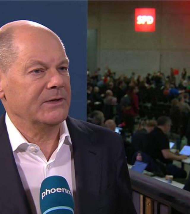 SPD-Parteitag: Interview mit Olaf Scholz