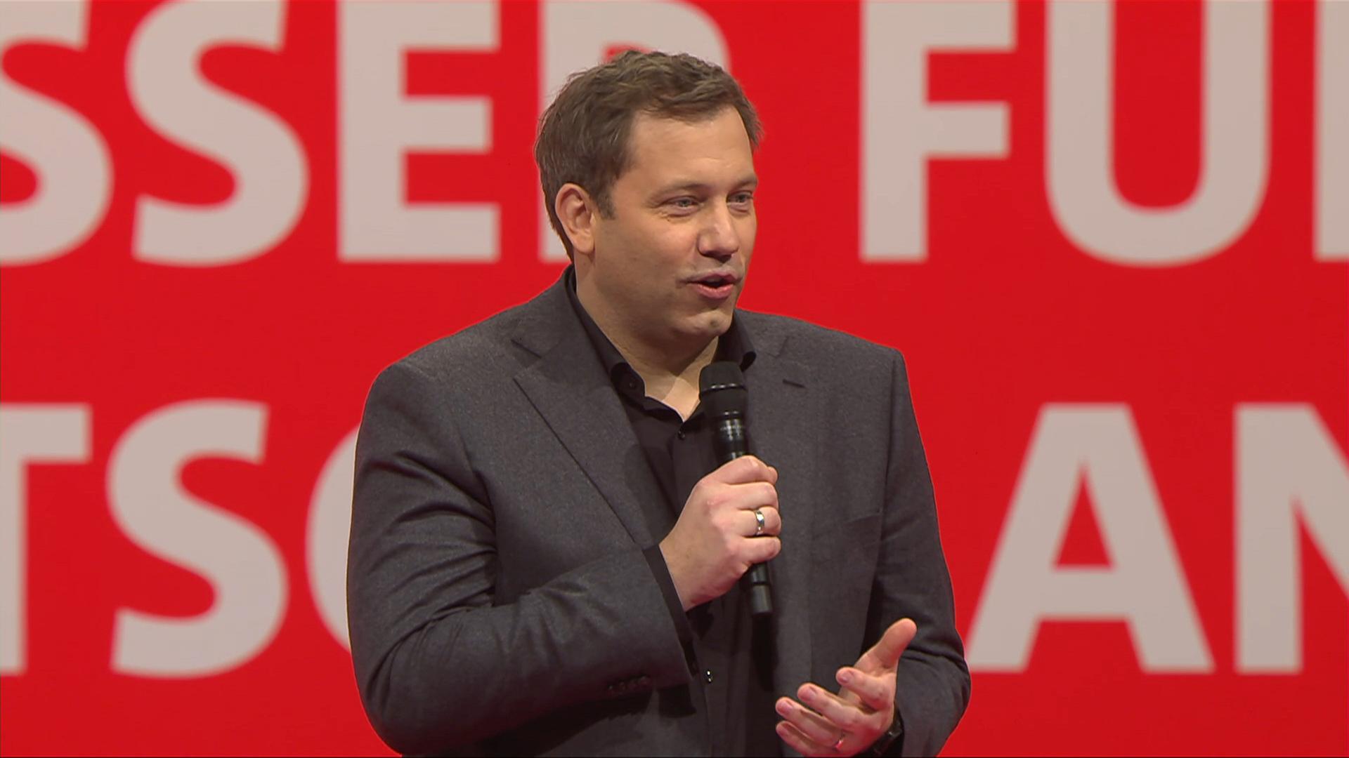 SPD-Parteitag: Parteivorsitzender Lars Klingbeil