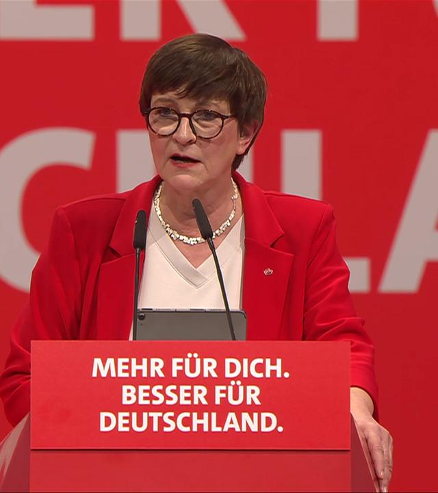 SPD-Parteitag: Rede von Saskia Esken (Parteivorsitzende)