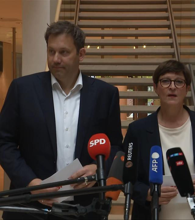 SPD-Spitzen zum Rücktritt von Kevin Kühnert