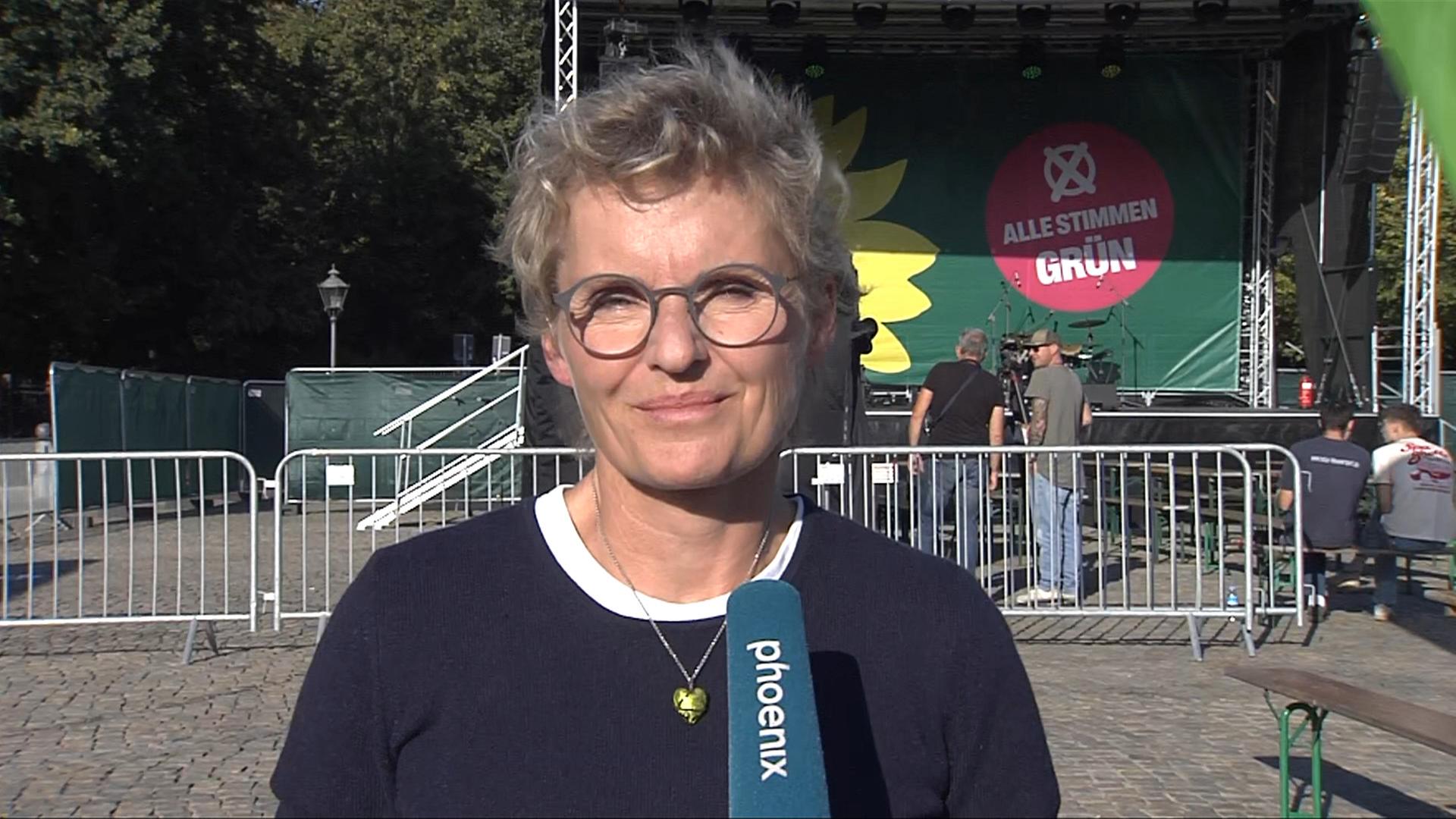Spitzenkandidatin Grüne in Brandenburg