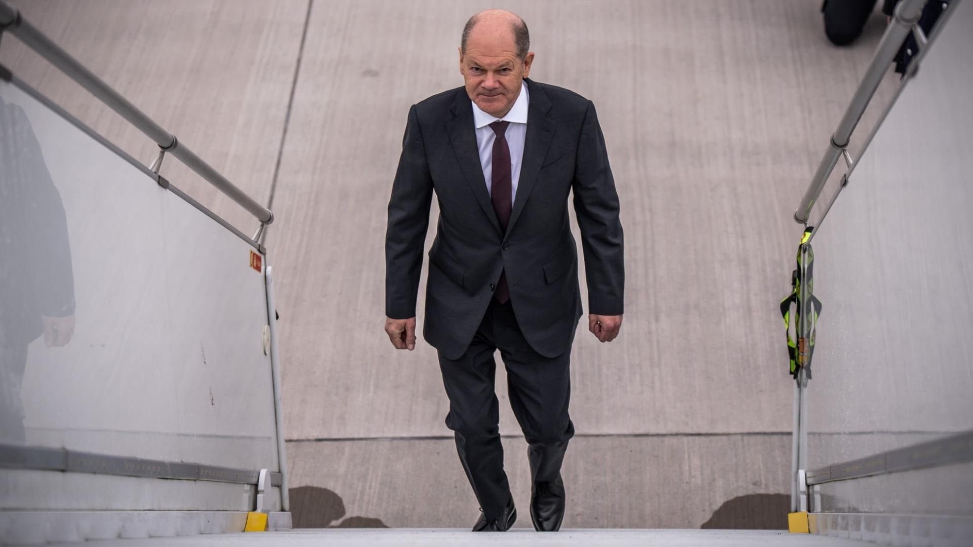 Statement Scholz vor USA-Reise