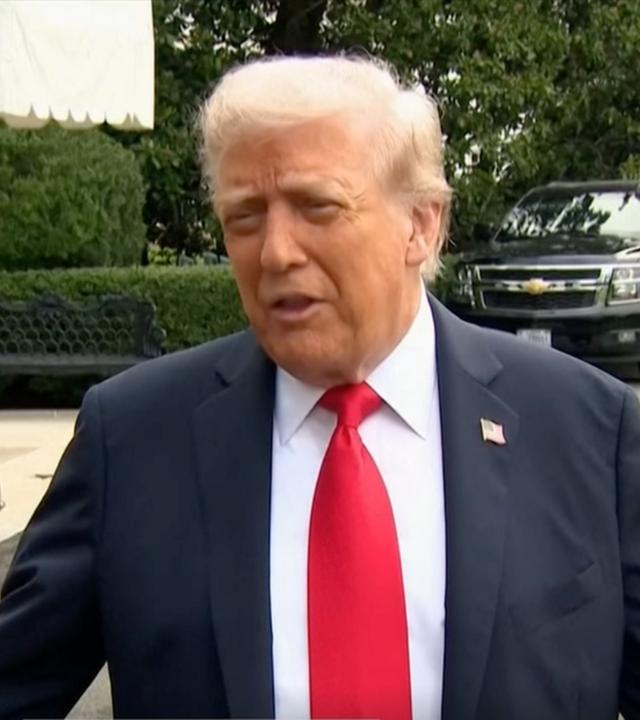 Statement von Donald Trump nach seiner Ankunft in Großbritannien