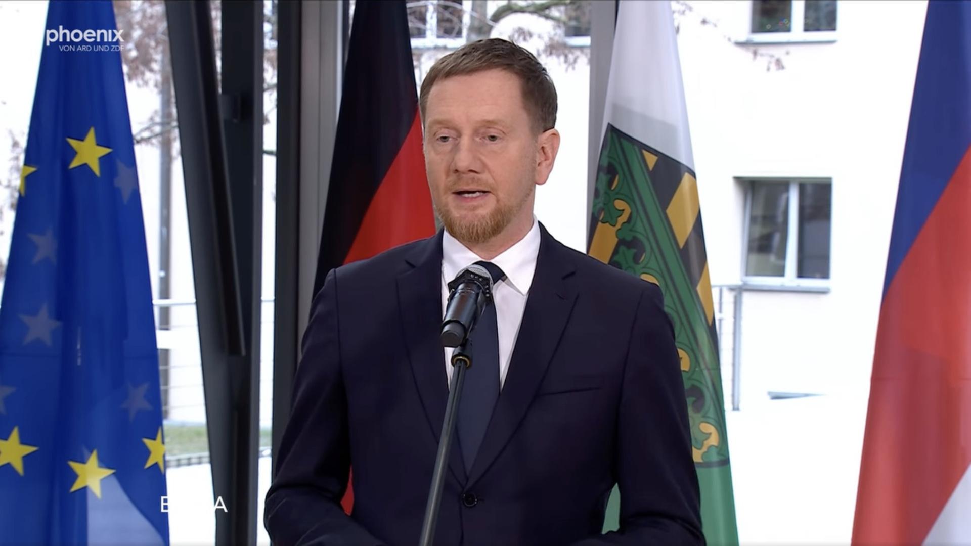 Statements nach der Ministerpräsidentenwahl im sächsischen Landtag