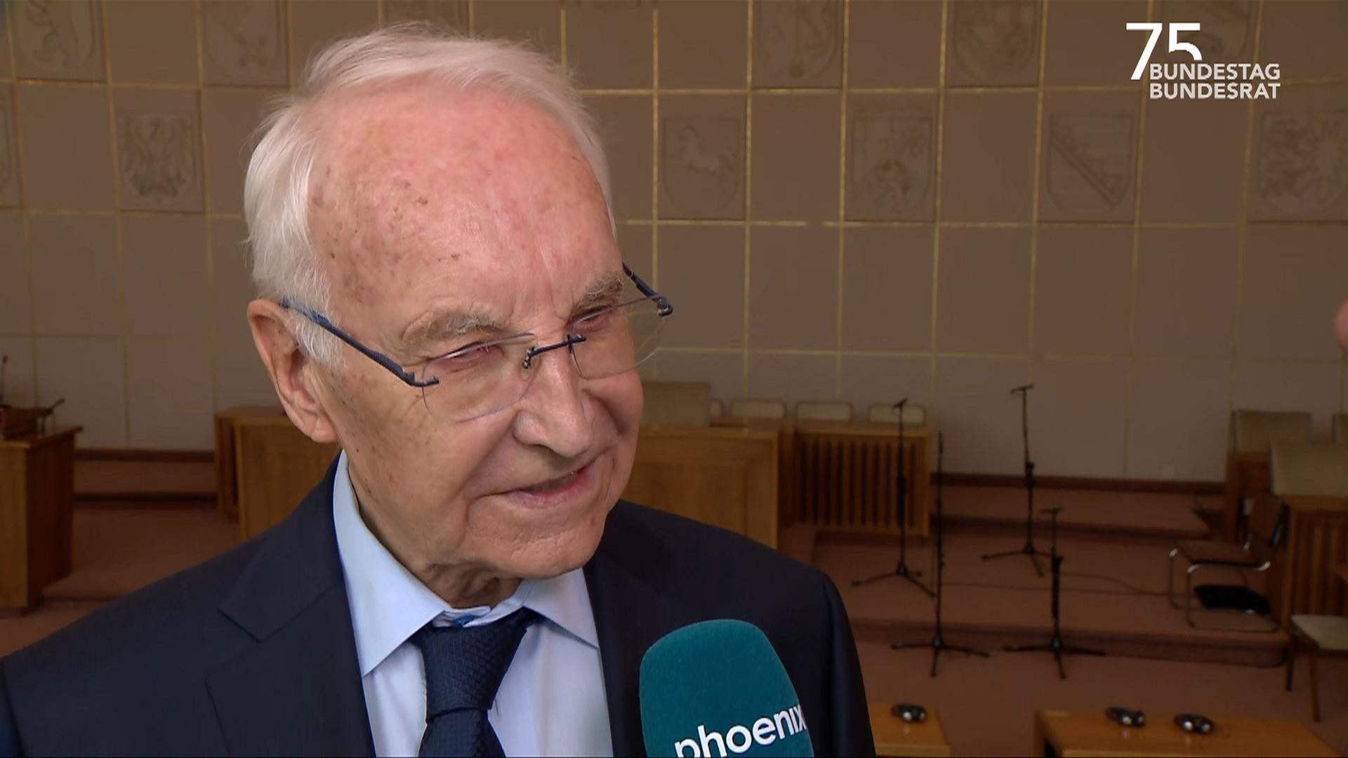 Stoiber zu "75 Jahre Bundesrat"