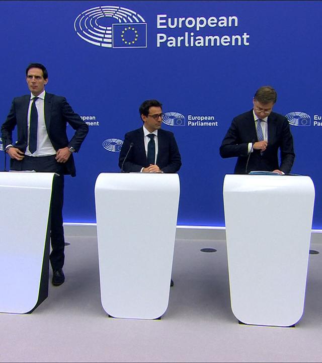 Straßburg: Pressekonferenz der EU-Kommission zum Automobilpakt