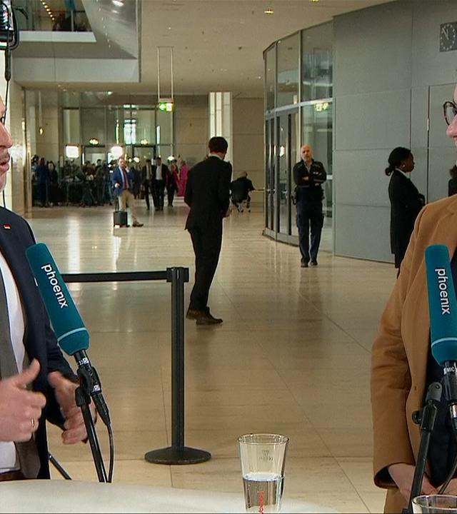 Talk zur Sondersitzung des Bundestages