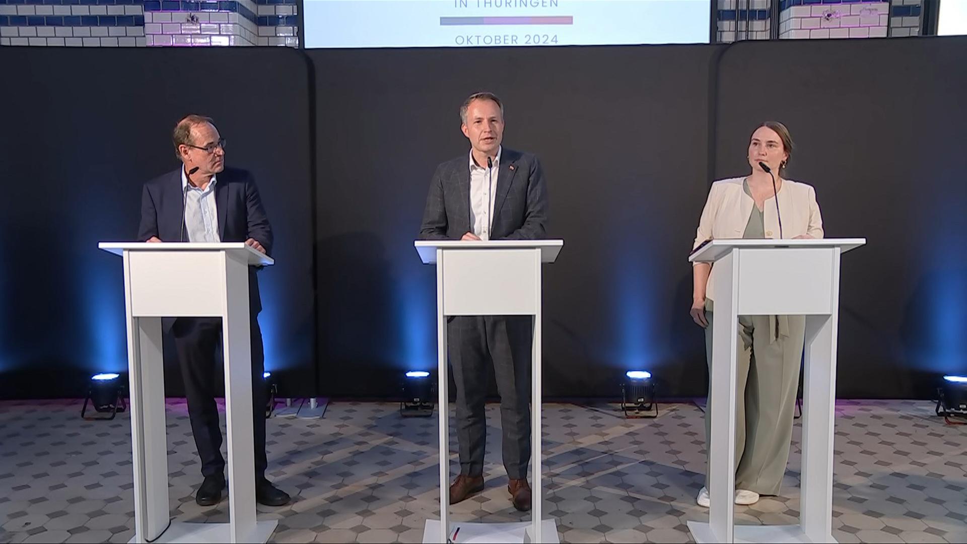 Thüringen: Ergebnisse Sondierungsgespräche