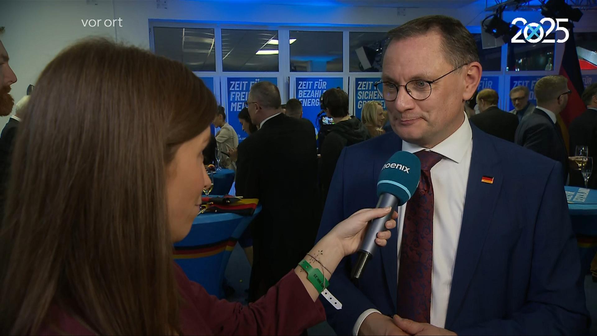 Tino Chrupalla (AfD) zu den Wahlen