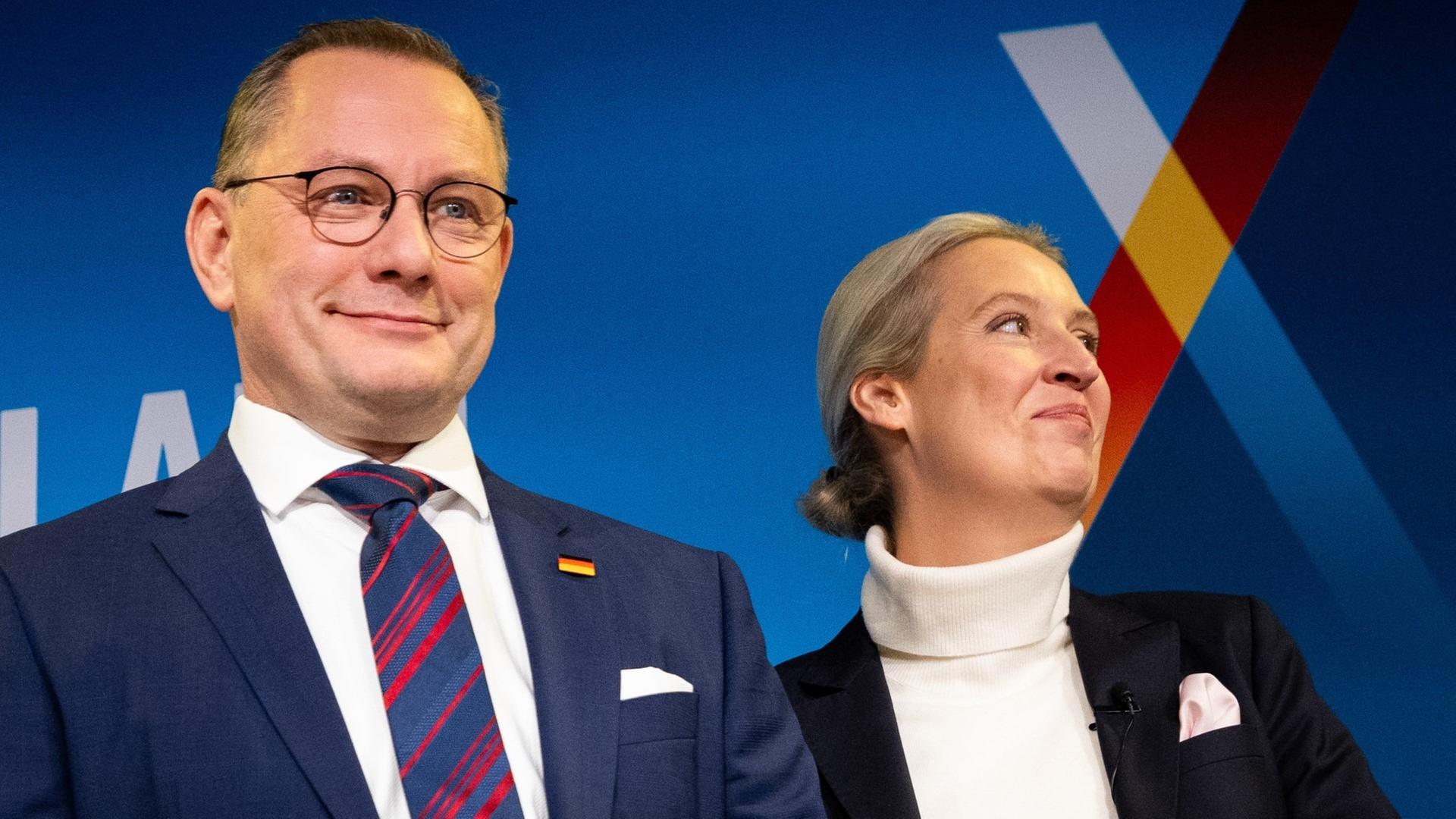 Tino Chrupalla zur AfD-Kanzlerkandidatin Weidel