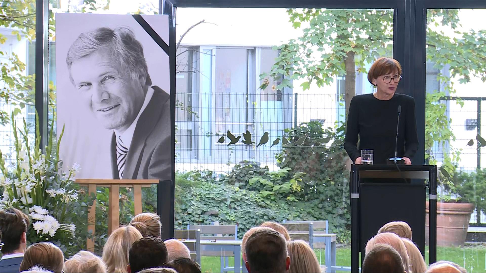 Trauerfeier für ehem. FDP-Vorsitzenden Gerhardt