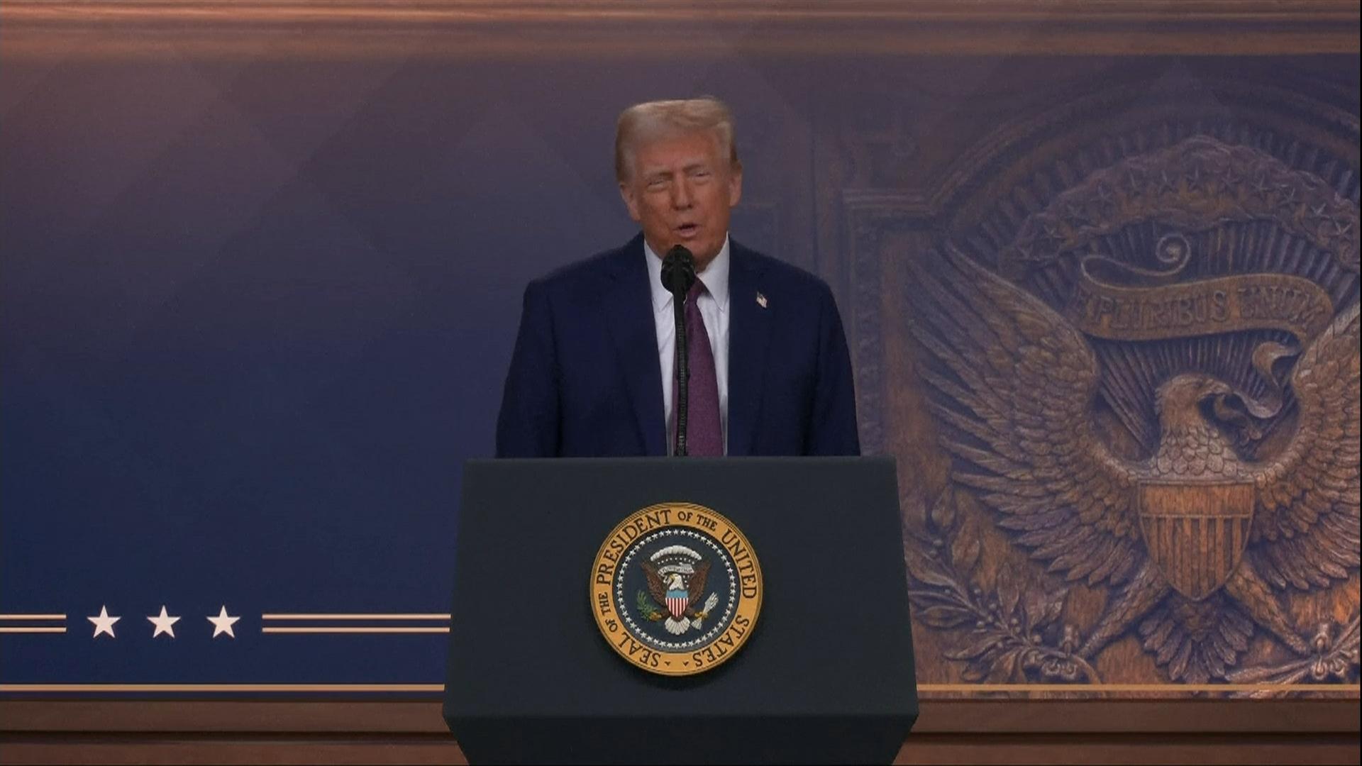 Trump beim Weltwirtschaftsforum