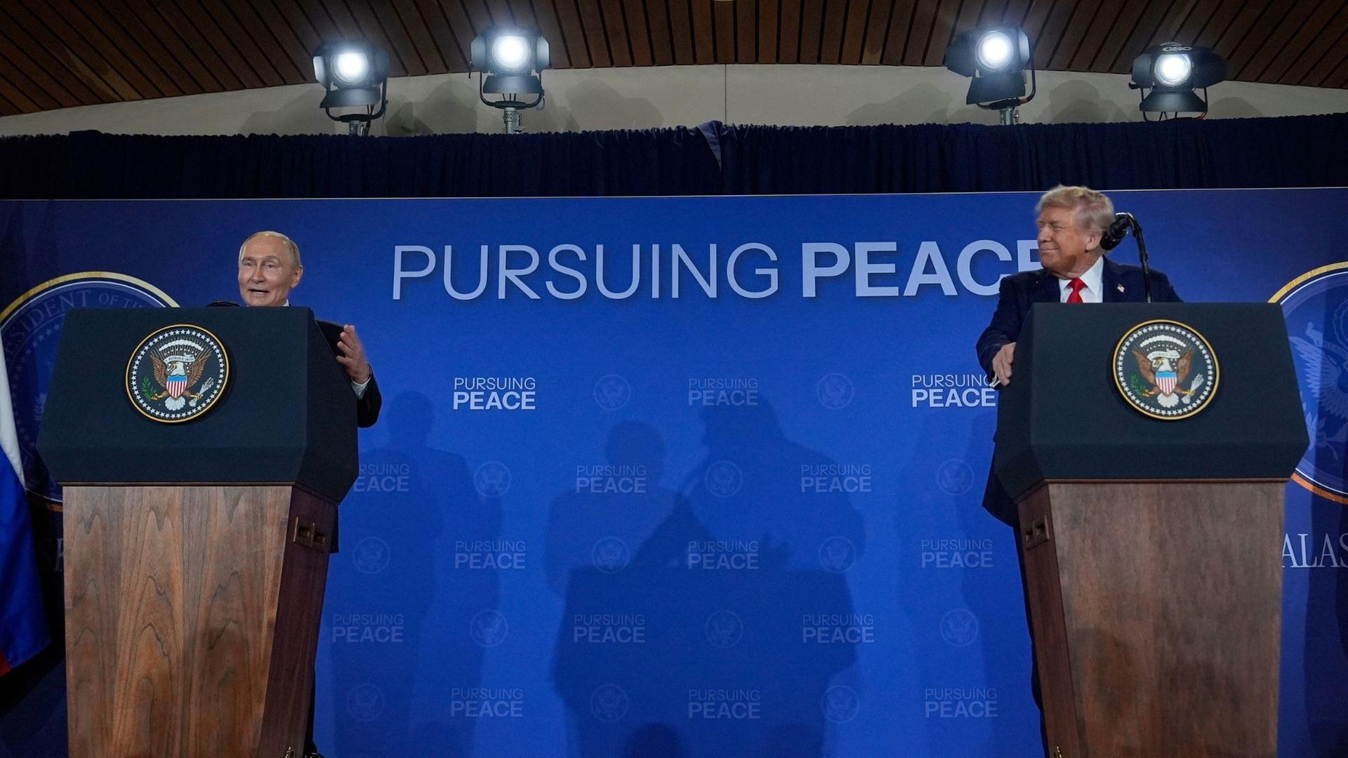 Trump und Putin nach dem Gipfeltreffen