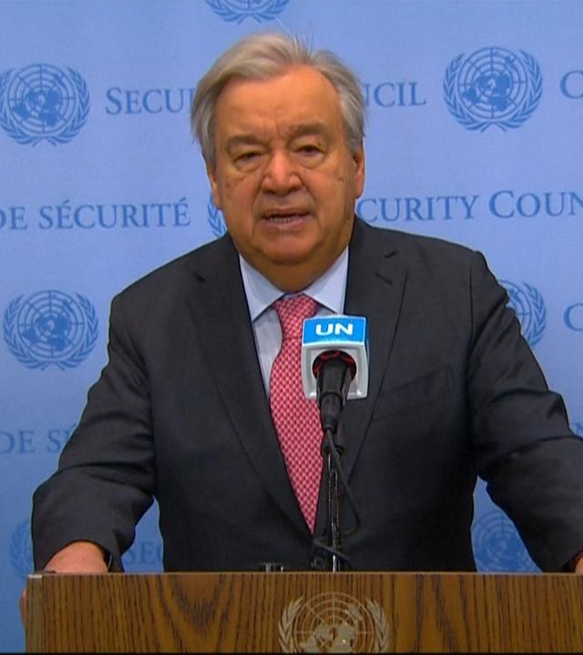 UN-Generalsekretär zu Syrien