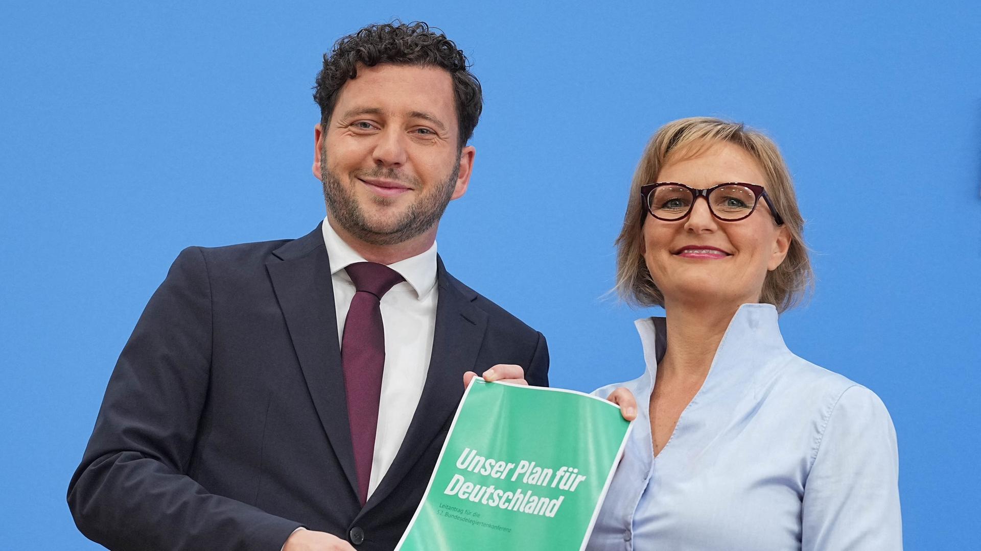 „Unser Plan für Deutschland“: Vorstellung des Leitantrages von B’90/Grüne