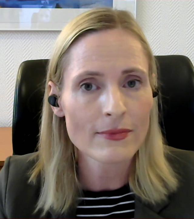 Unternehmerin zur Steuerschätzung