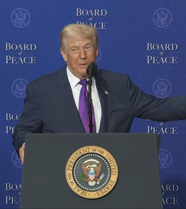 US-Präsident Trump eröffnet "Friedensrat"