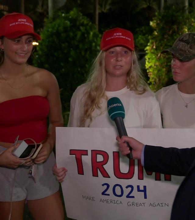 US-Wahl - Eindrücke von Wahlpartys und von Wählenden