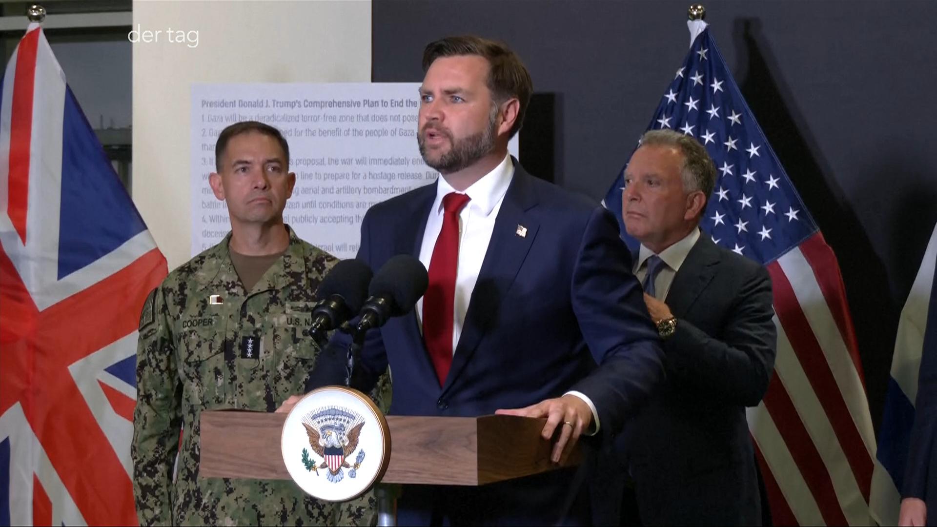 Vance zum Gaza-Abkommen: „Läuft besser, als ich gedacht hätte“