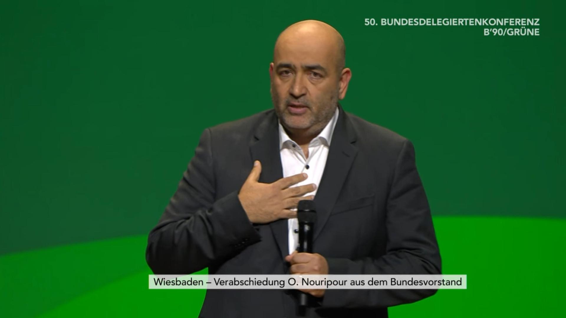 Verabschiedung von Omid Nouripour