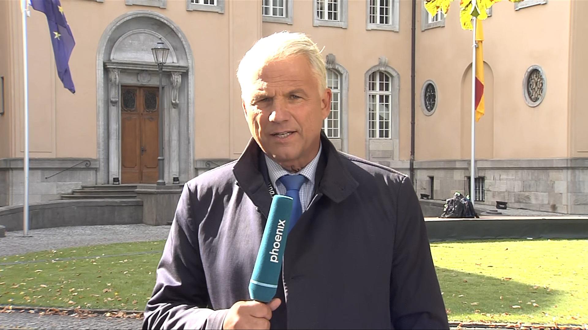 Villa Borsig: Auftakt der Kabinettsklausur