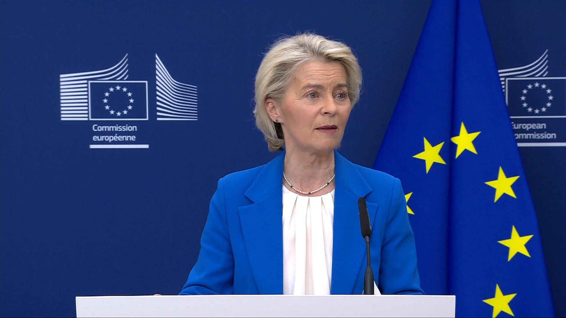von der Leyen: Heute ist Europa ungarisch
