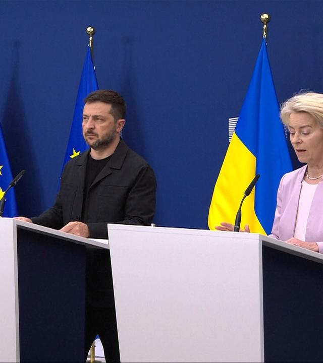 Von der Leyen und Selenskyj zur "Koalition der Willigen" 