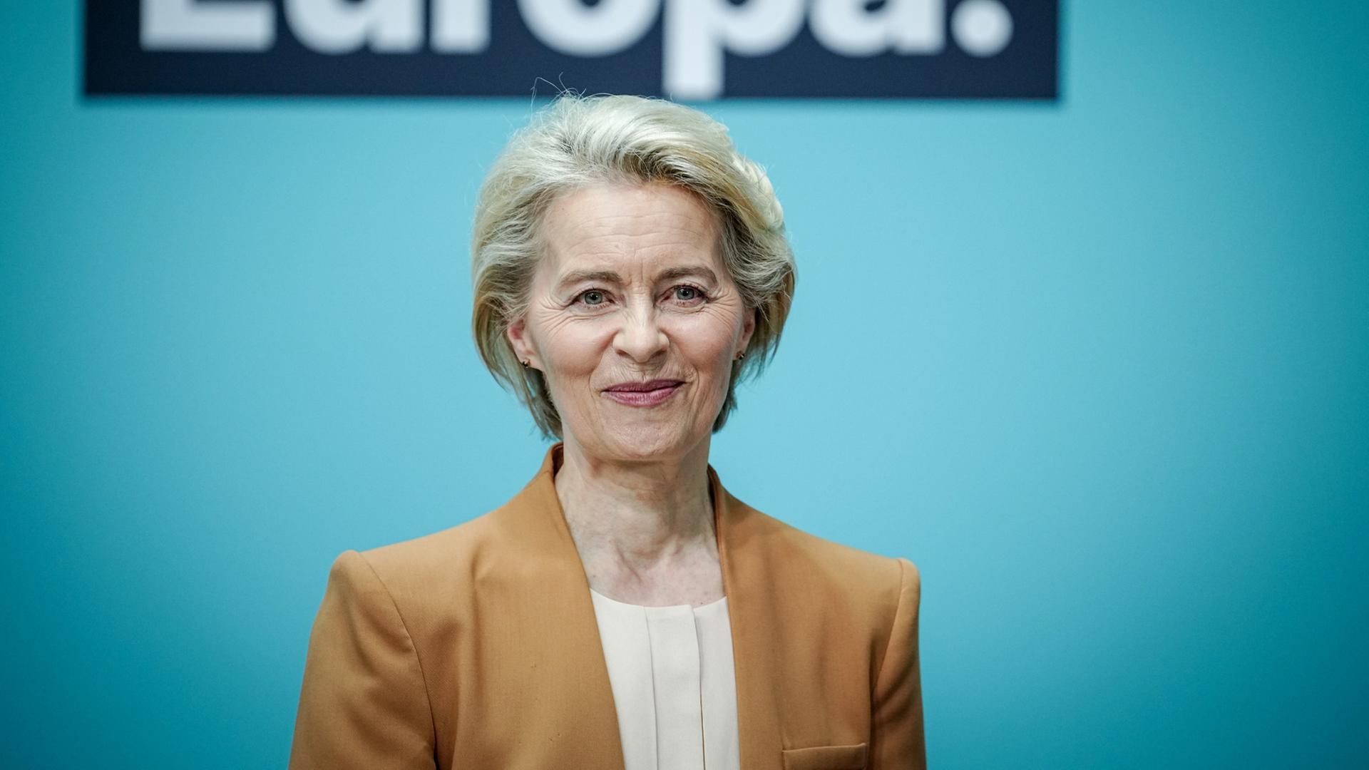 Von der Leyen will zweite Amtszeit