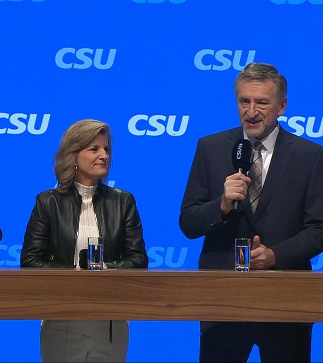 Vorstellung CSU-Spitzenkandidaten