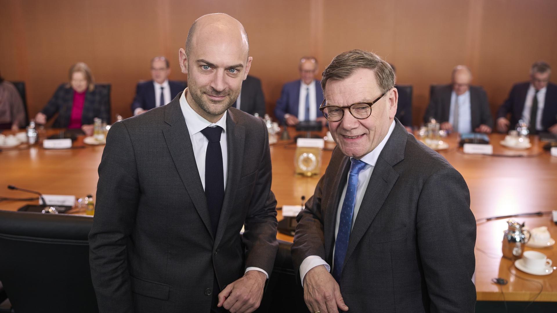 Wadephul und Barrot nach Kabinettssitzung