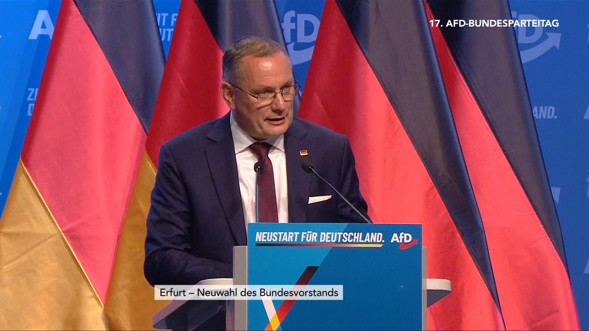 Wahl des AfD-Bundesvorstands: 70,05 % für Tino Chrupalla
