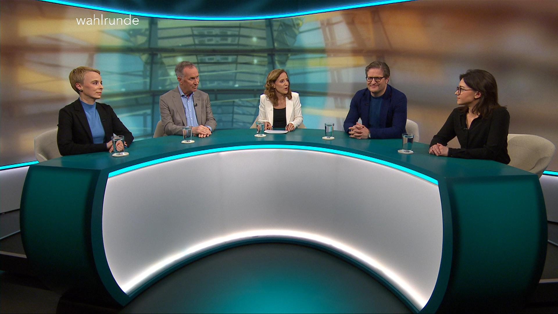Wahlrunde zur Bundestagswahl 2025