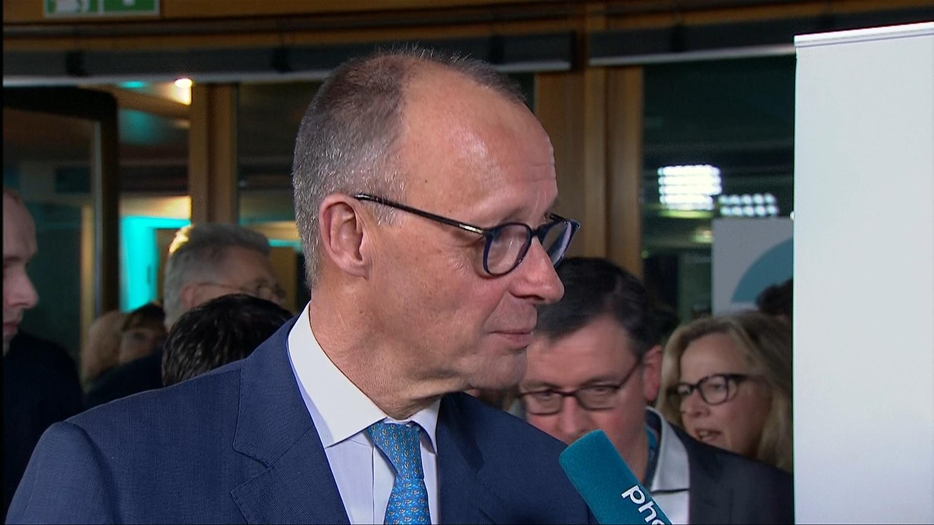 Wahlsieger Merz im Interview