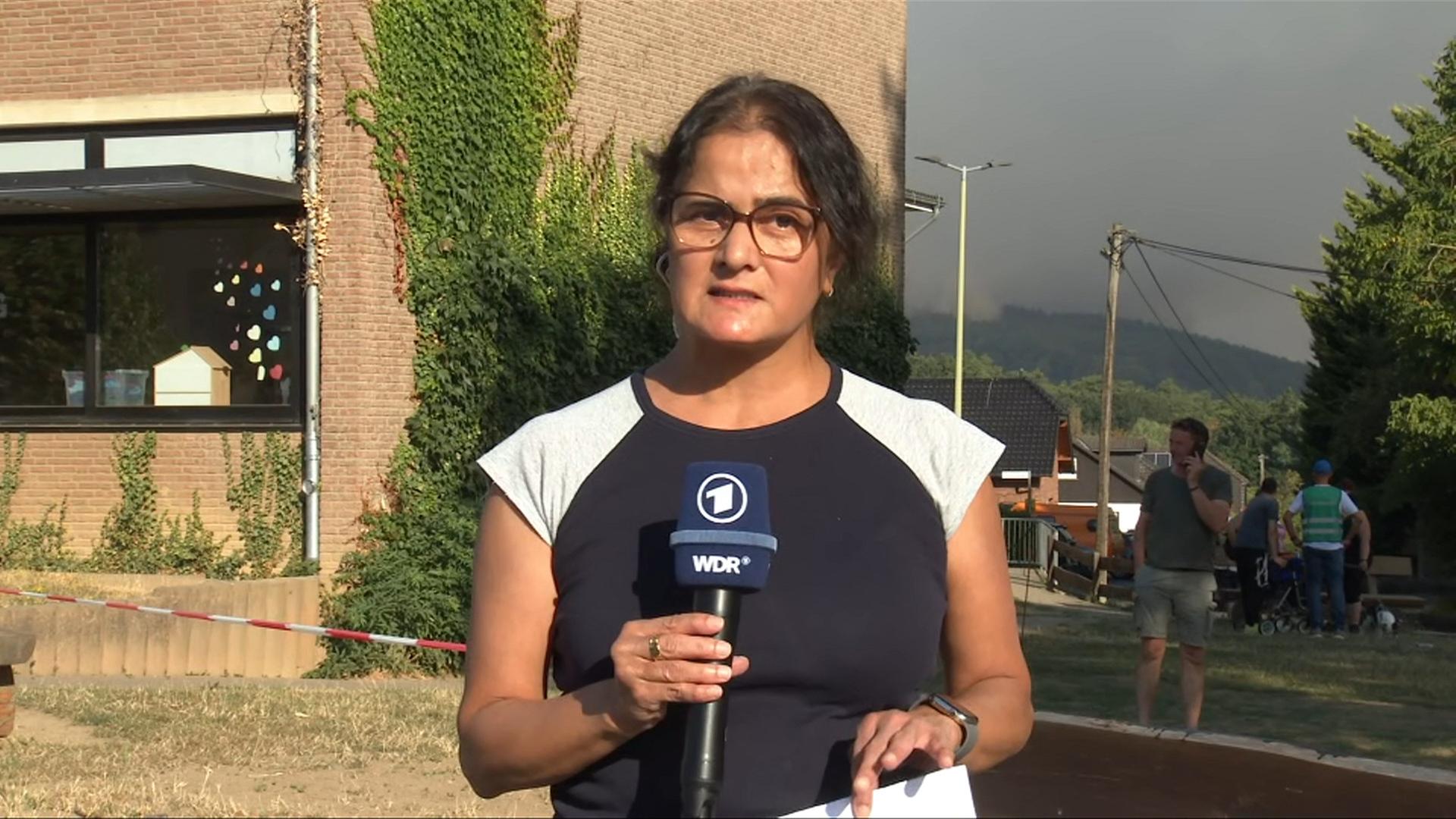 Waldbrand in der Eifel: "Die meisten Leute sind evakuiert"