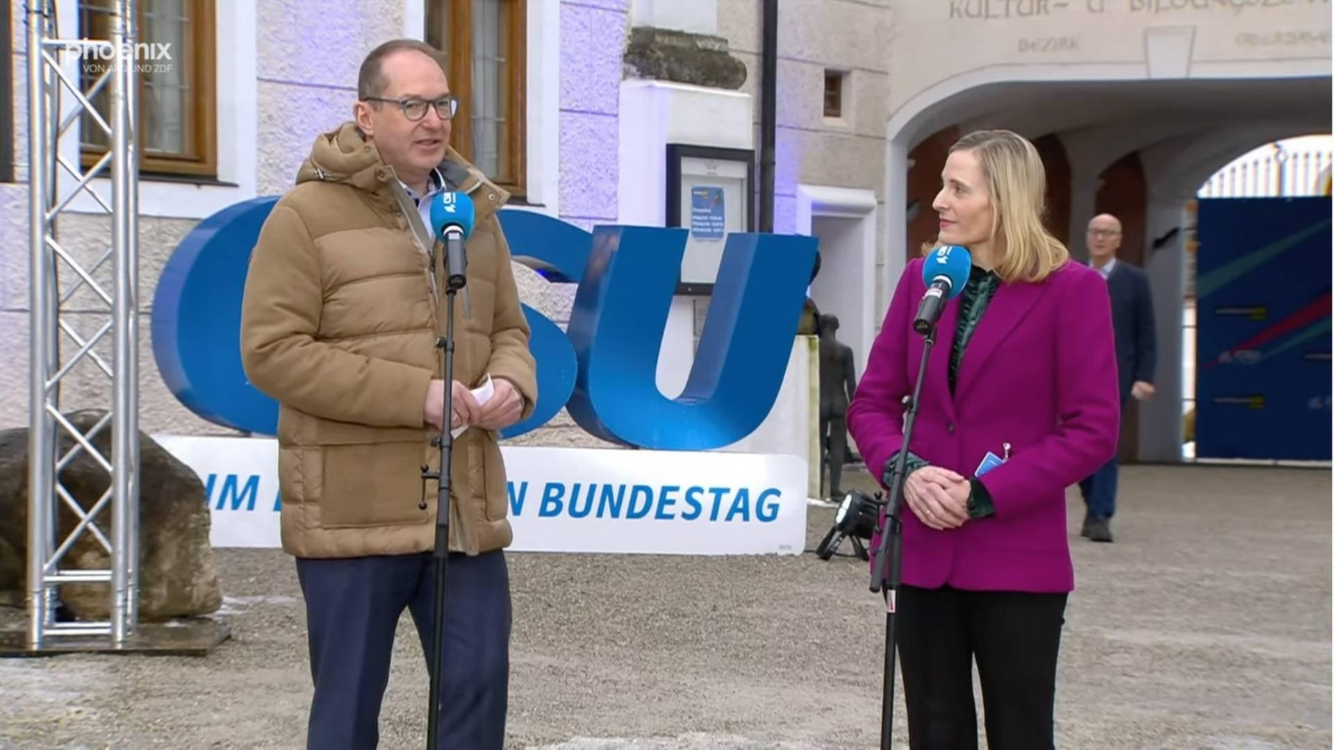 Wirtschaft: Statements Dobrindt und Ostermann