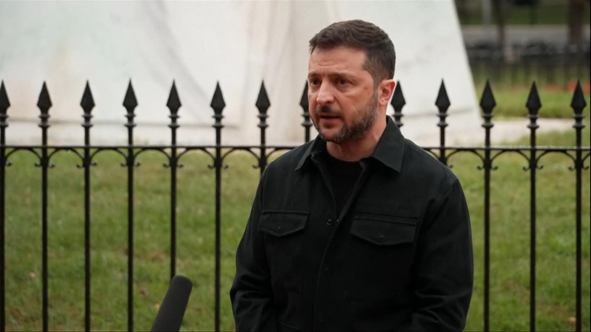 Wolodymyr Selenskyj zu seinem Besuch in Washington