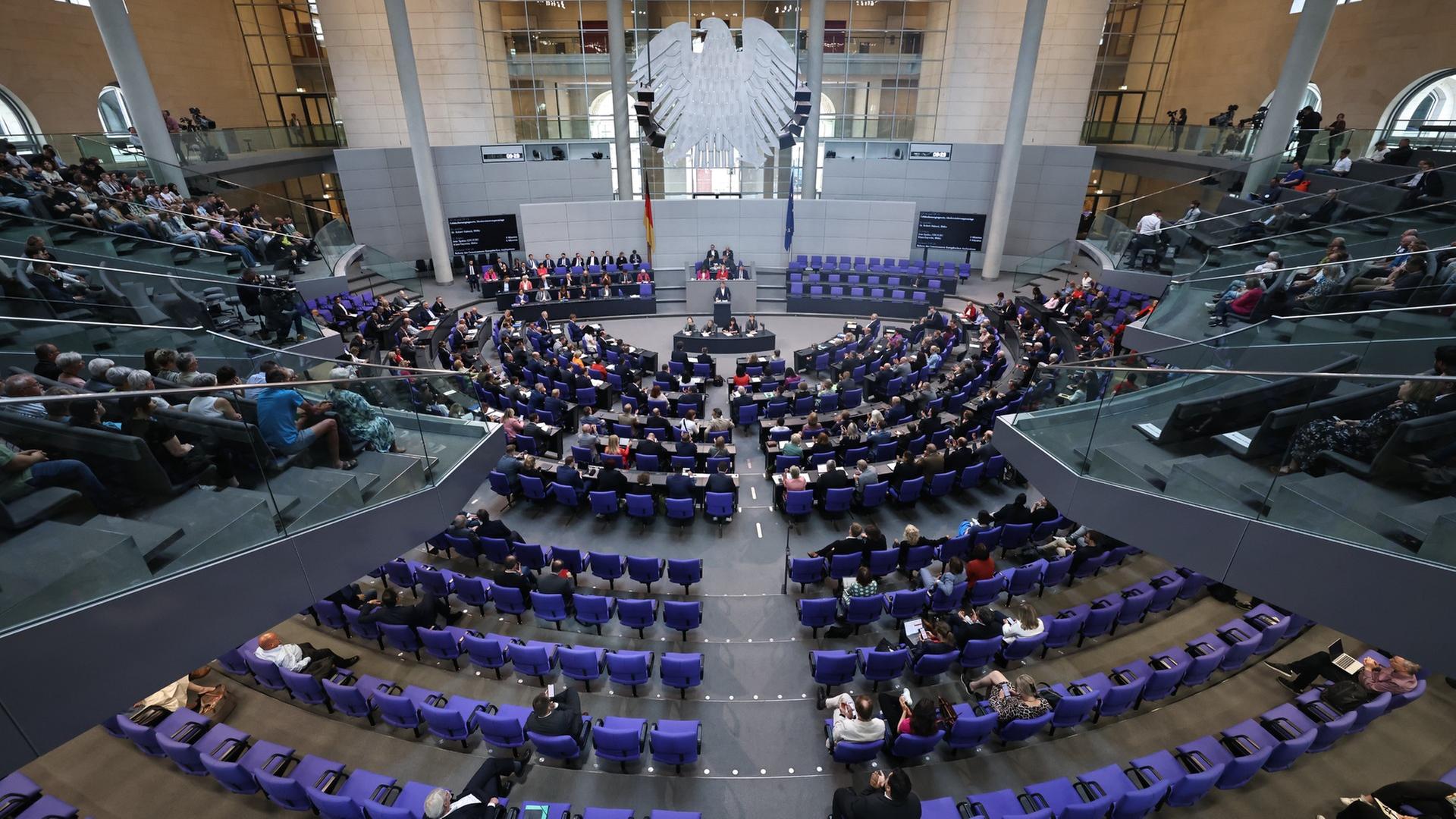 zur Vorlage eines Bundeshaushalts für 2024