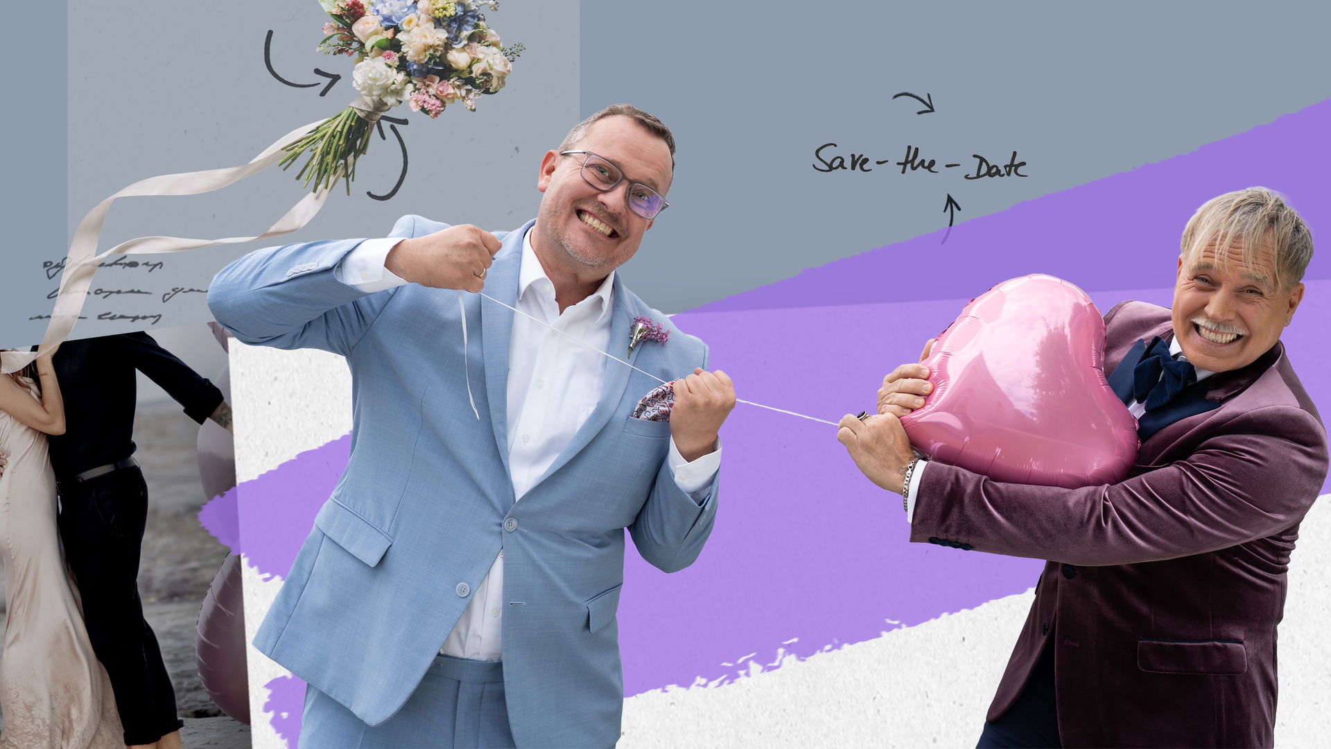 "Duell der Hochzeitsprofis": Hochzeitsplaner Marco Fuss und Froonck
