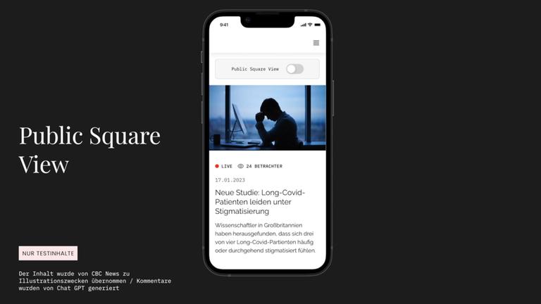 Screenshot Prototyp public square view forschungsprojekt public spaces incubator