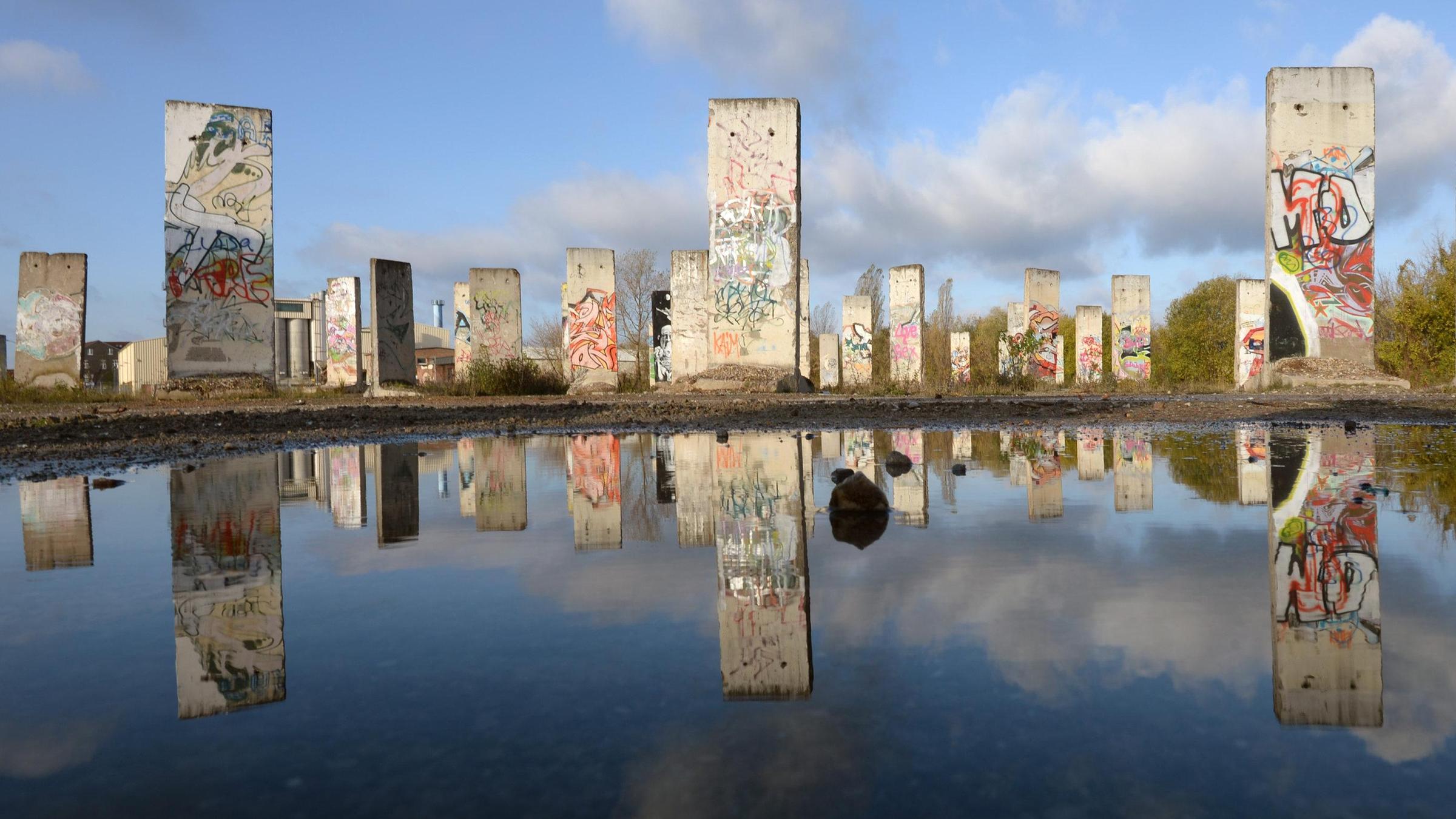 Teile der Berliner Mauer