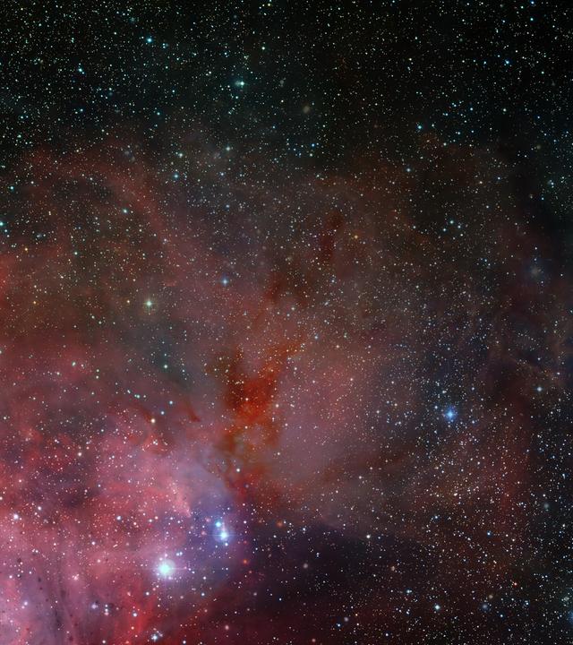 Hubble views galaxy and nebula. 