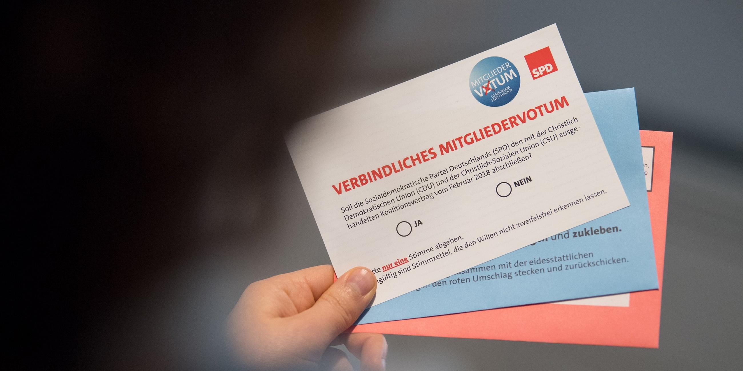 Vor Votum: Bei der SPD soll es eine «Fake-Mitgliedschaft» geben.