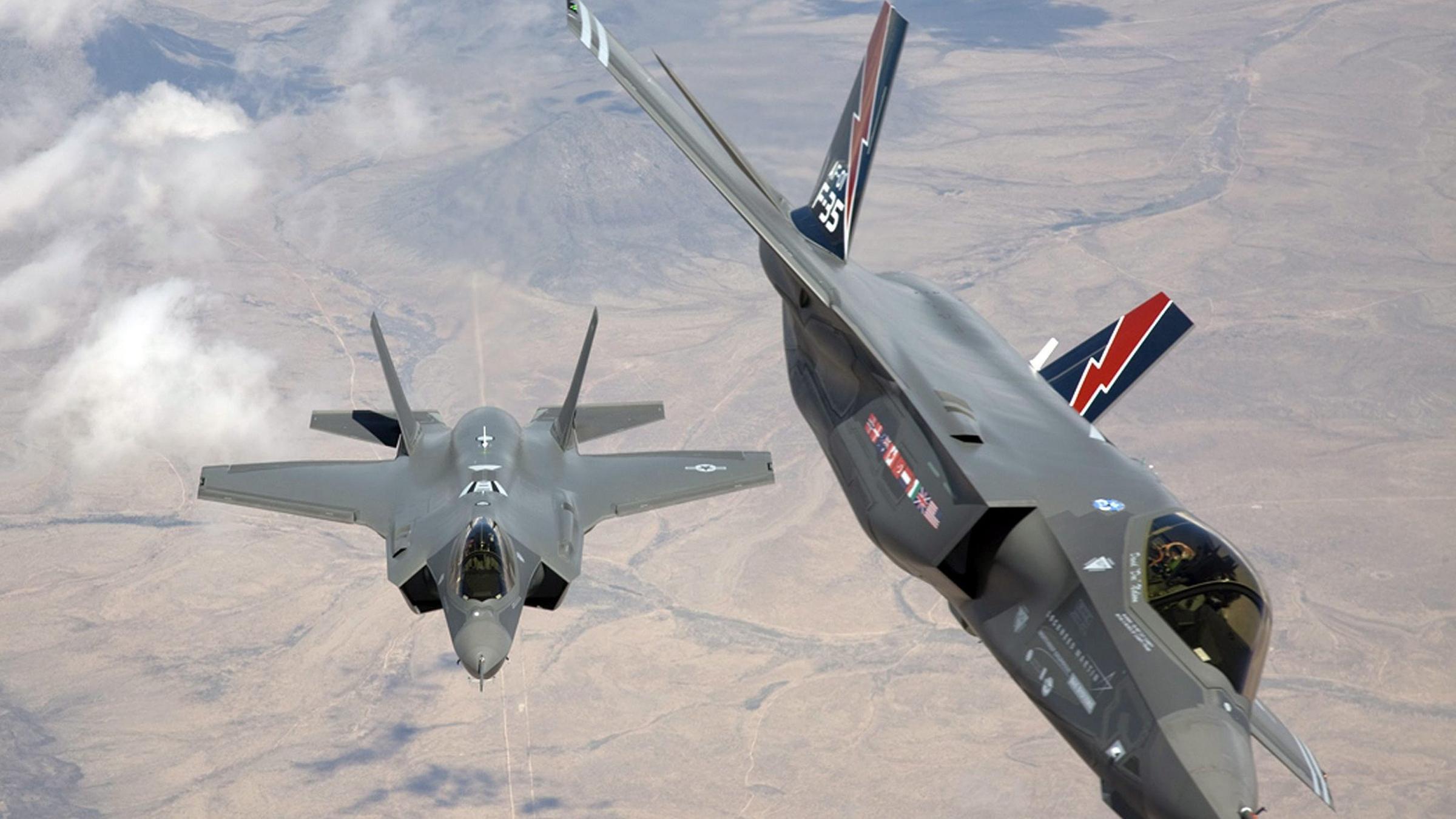 US-Firmen produzieren unter anderem Kampfjets.