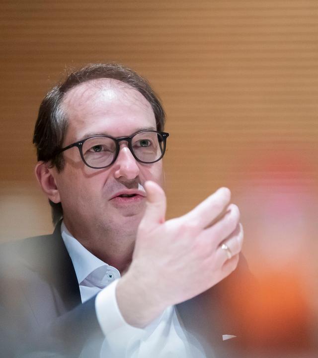 Alexander Dobrindt, Vorsitzender der CSU-Landesgruppe. Archivbild