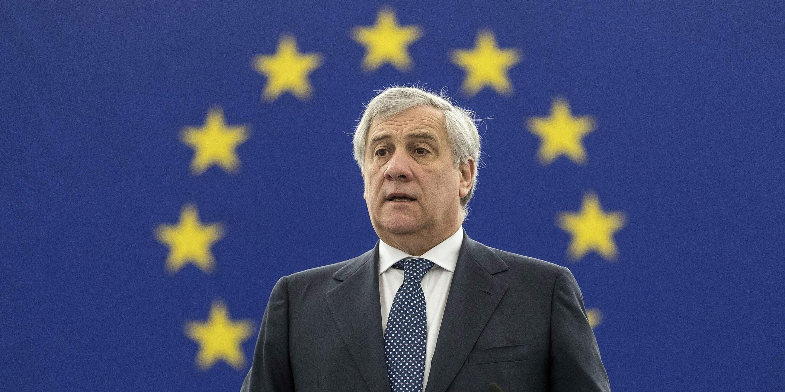Antonio Tajani ist Präsident des Europäischen Parlaments.